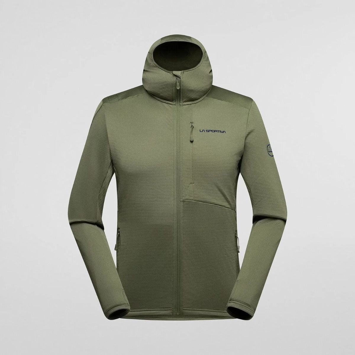 La Sportiva Chill Thermal Felpa con Cappuccio Uomo – Cypress Night Sky, vista frontale