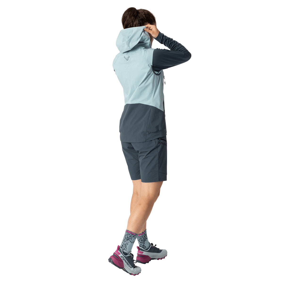 Dynafit Transalper Dynastretch Gilet Donna – Cloud Blue, dettaglio 3
