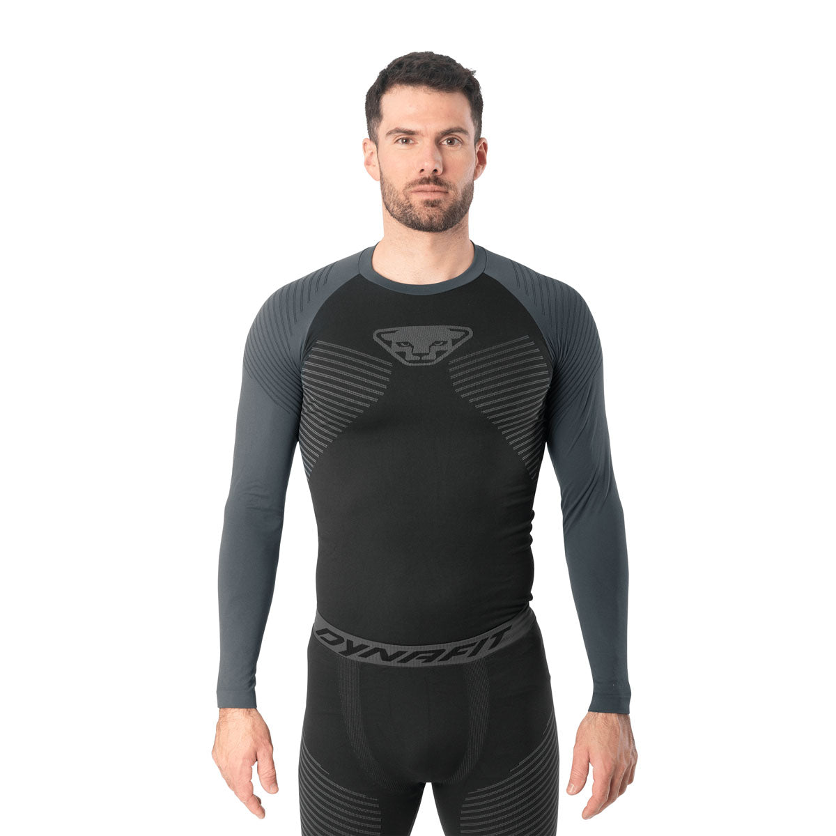Dynafit Speed Dryarn® Maglia Termica a Maniche Lunghe Uomo – Cinder, dettaglio 2