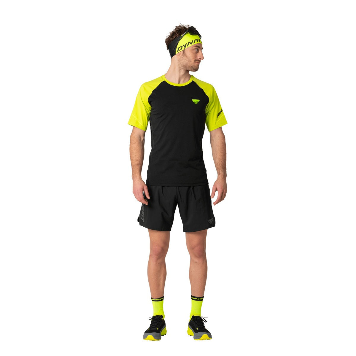 Dynafit Alpine Pro T-Shirt da Trail Running Uomo – Ultra Yellow, dettaglio 3