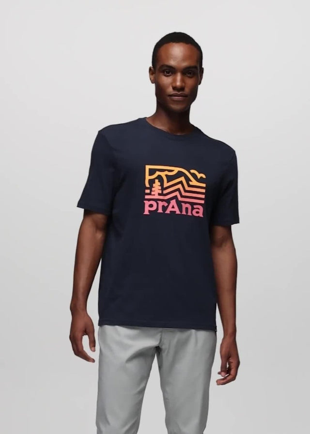 PRANA Peak Path Short Sleeve Graphic Tee