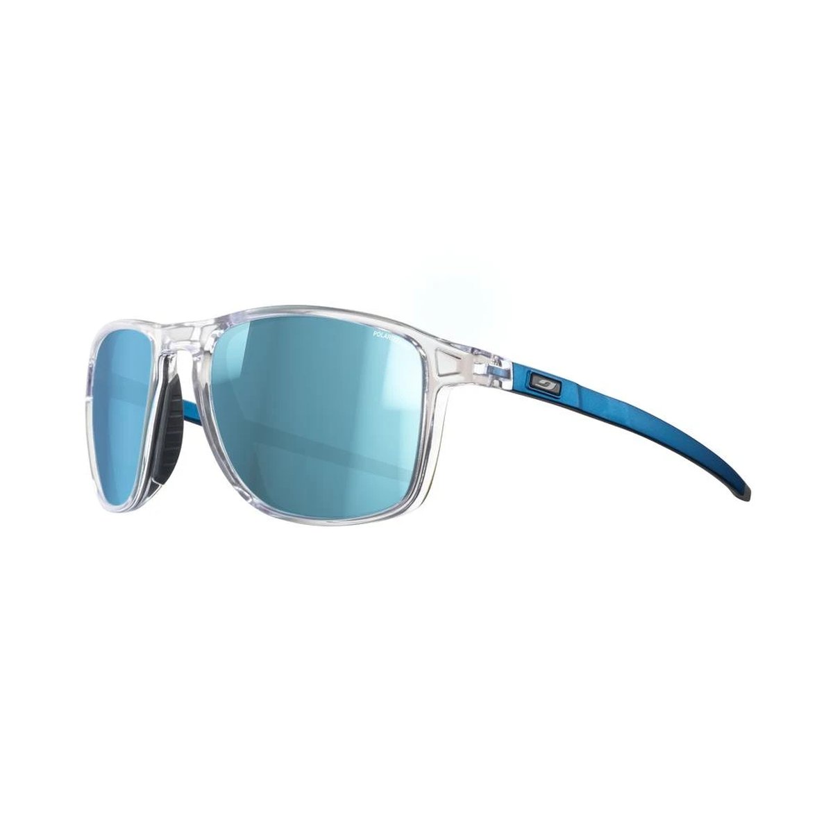 Julbo Compass Occhiali da Sole Unisex Spectron HD 3 Polarized – Cristallo/Blu Metallico, dettaglio 2