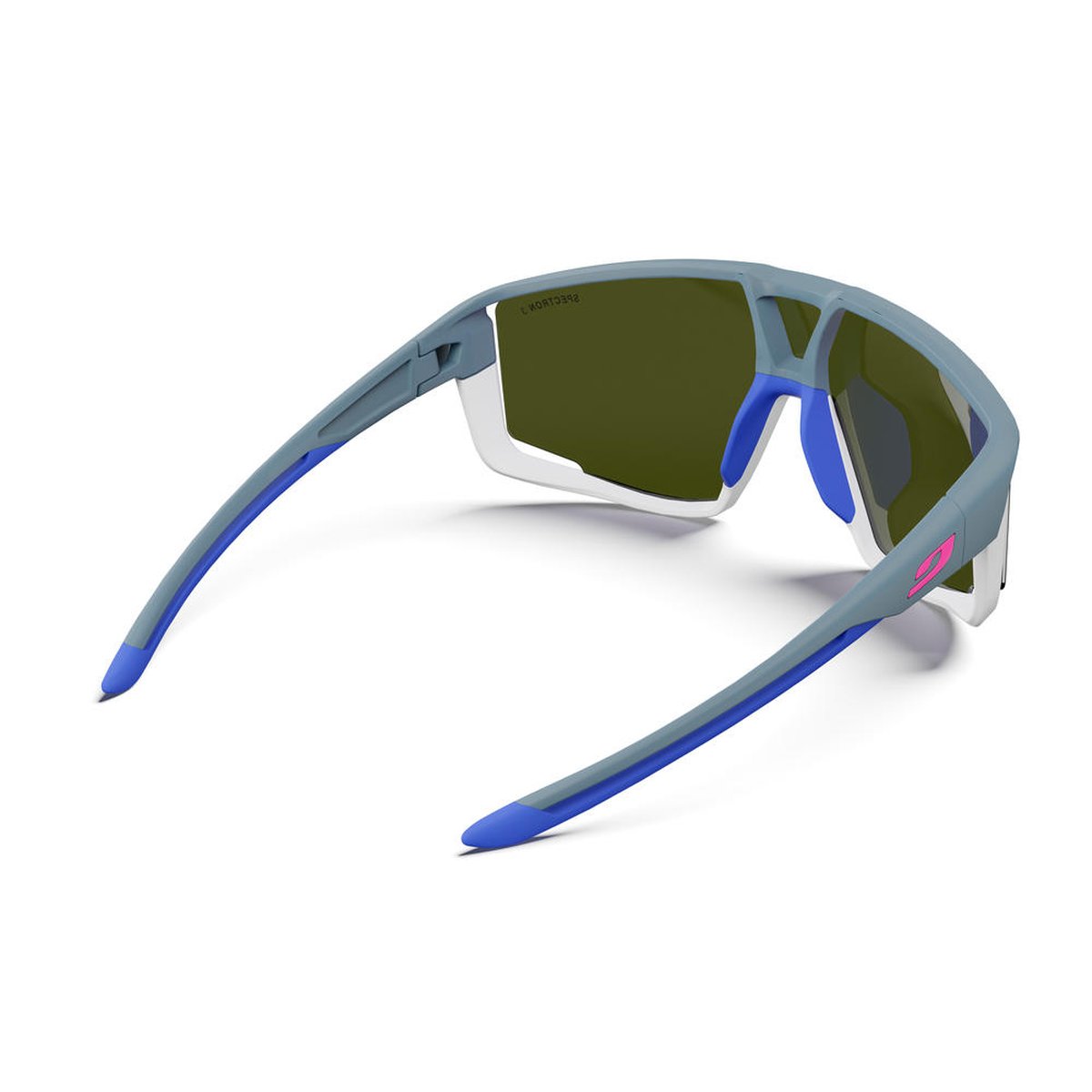 Julbo Fury Occhiali da Sole Unisex Spectron 3 – Grigio Scuro/Grigio Chiaro/Blu, dettaglio 4