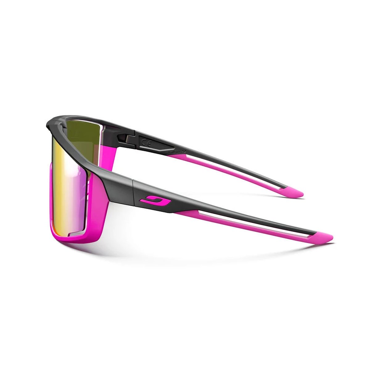 Julbo Fury Occhiali da Sole Unisex Spectron 3 – Nero/Rosa, dettaglio 3