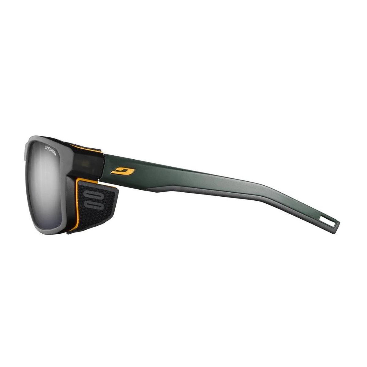 Julbo Shield Occhiali da Sole Unisex Spectron 4 – Verde Scuro/Arancione, dettaglio 1