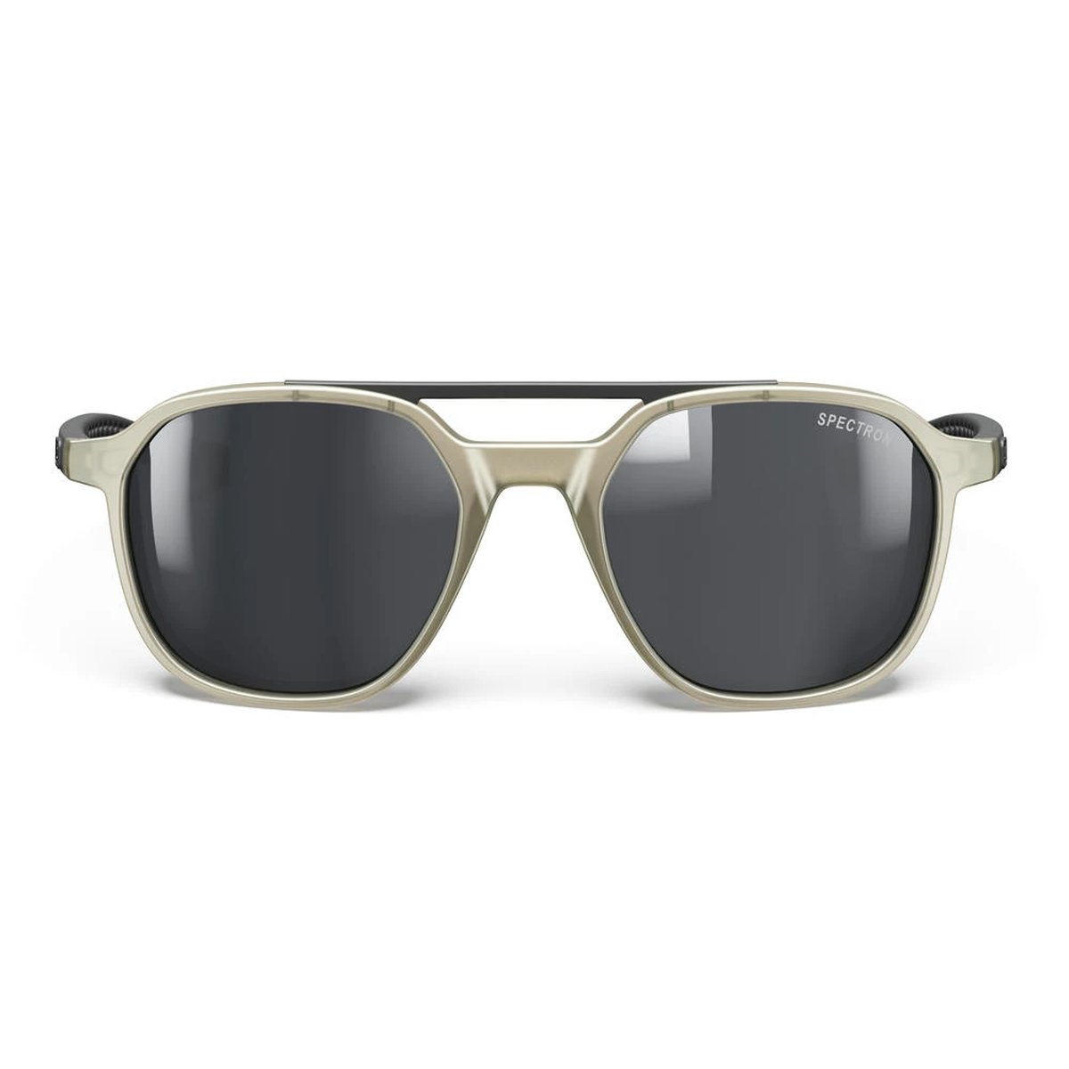 Julbo Slack Cover Occhiali da Sole Unisex Spectron 3 – Beige/Nero, vista frontale