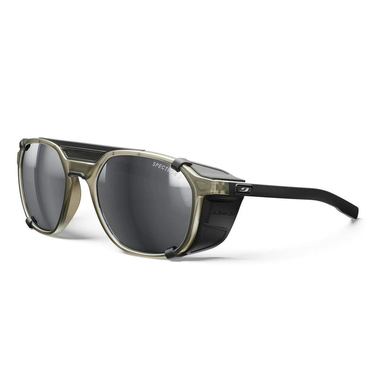Julbo Slack Cover Occhiali da Sole Unisex Spectron 3 – Beige/Nero, dettaglio 1