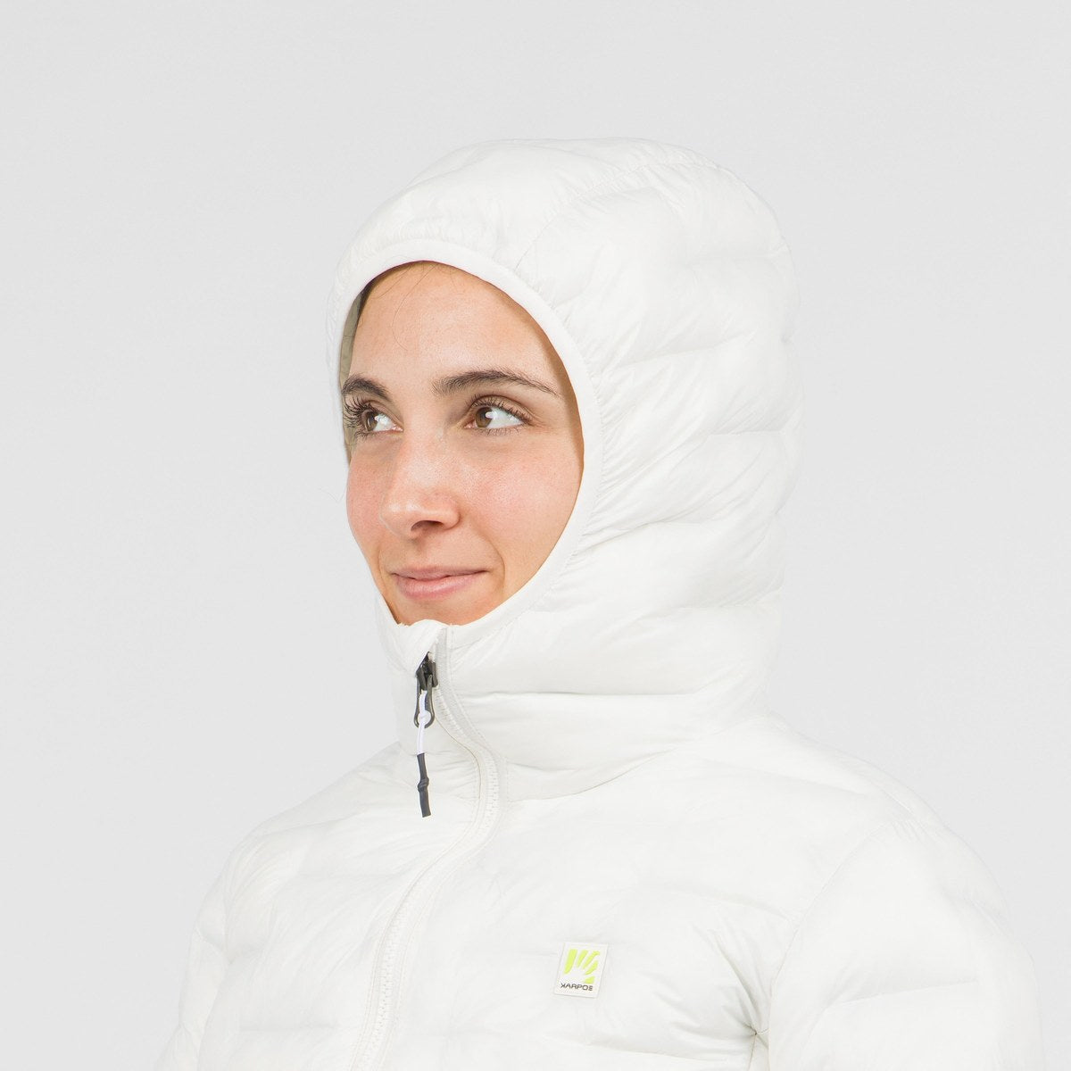Karpos Valparola Giacca Termica con Cappuccio Donna - Vaporous Gray - immagine 6