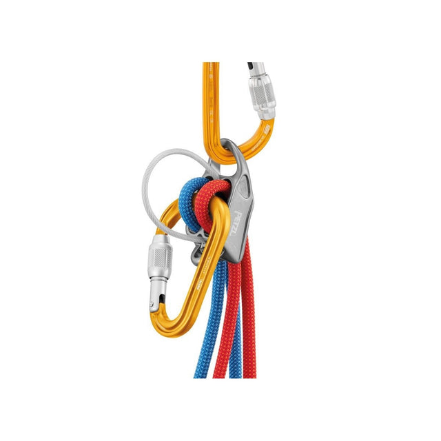 PETZL Attache Screw Lock Yellow