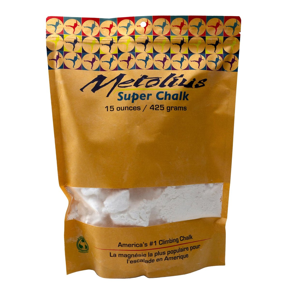 Metolius Super Chalk Magnesite in Polvere 425 g – confezione