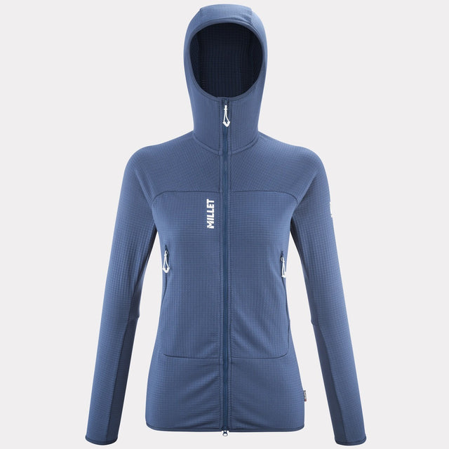 Millet fusion grid fullzip hoody sweater woman