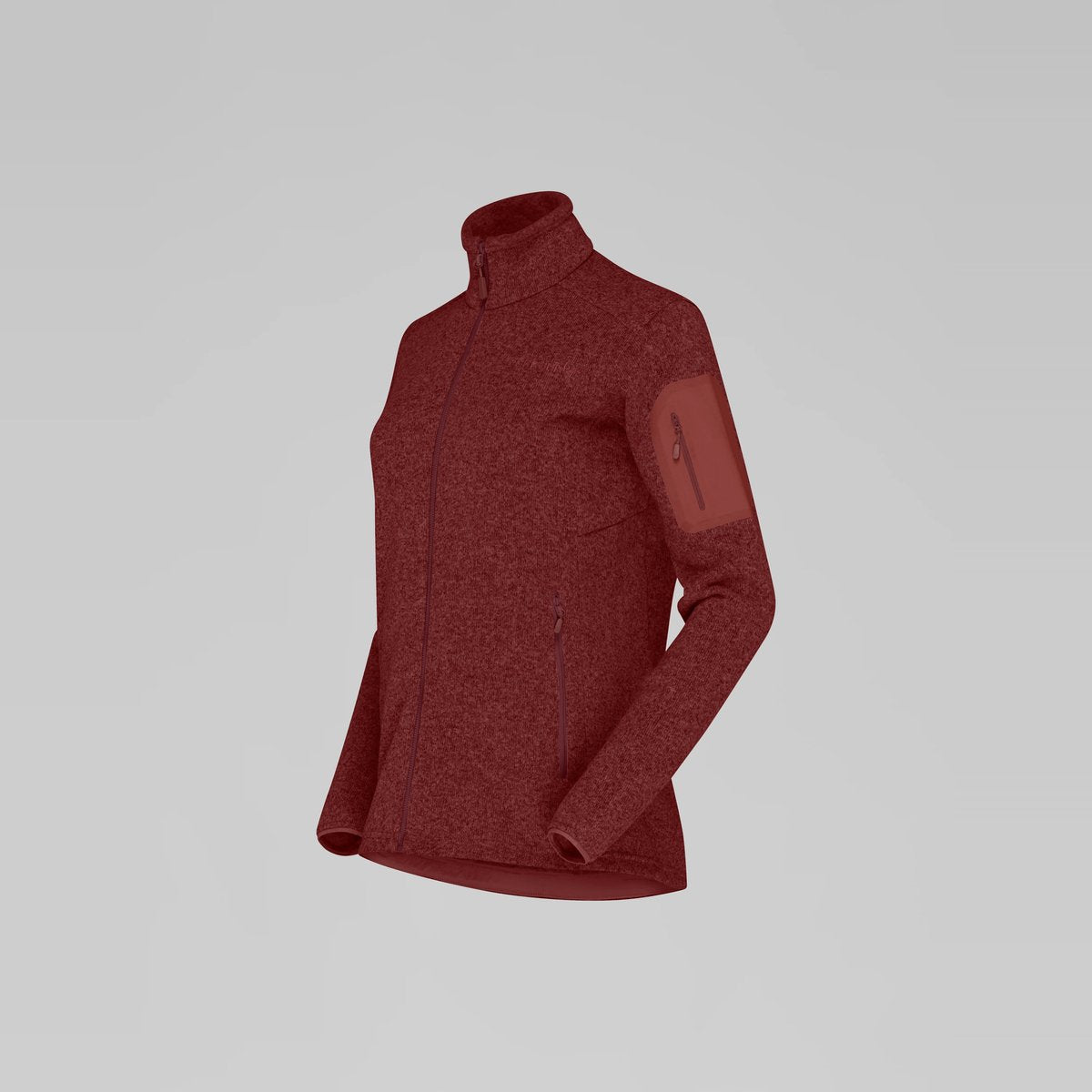 Norrøna Femund Warm2 Giacca in Pile Donna – Port, dettaglio 1