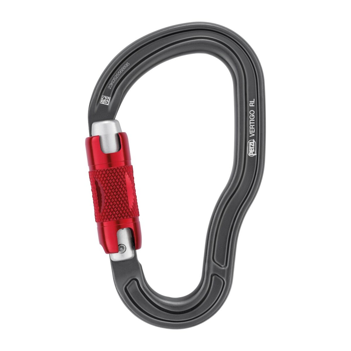 Petzl Vertigo Twist-Lock Moschettone Ferrata – vista frontale