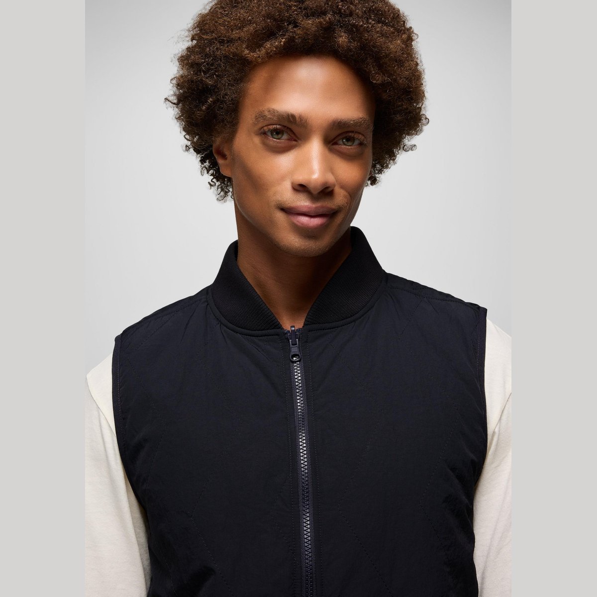 Prana Encinitas Gilet Reversibile Uomo – Black Black, dettaglio 1