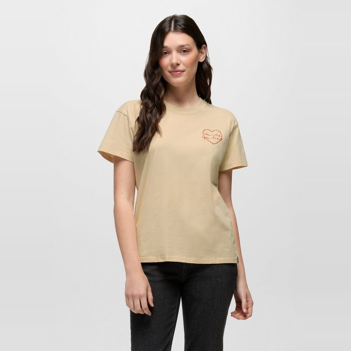 Prana Everyday Open Heart T-Shirt Donna