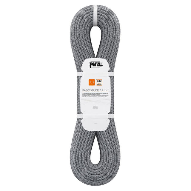 PETZL Paso Guide 7,7mm - 60 Metri - Grigio