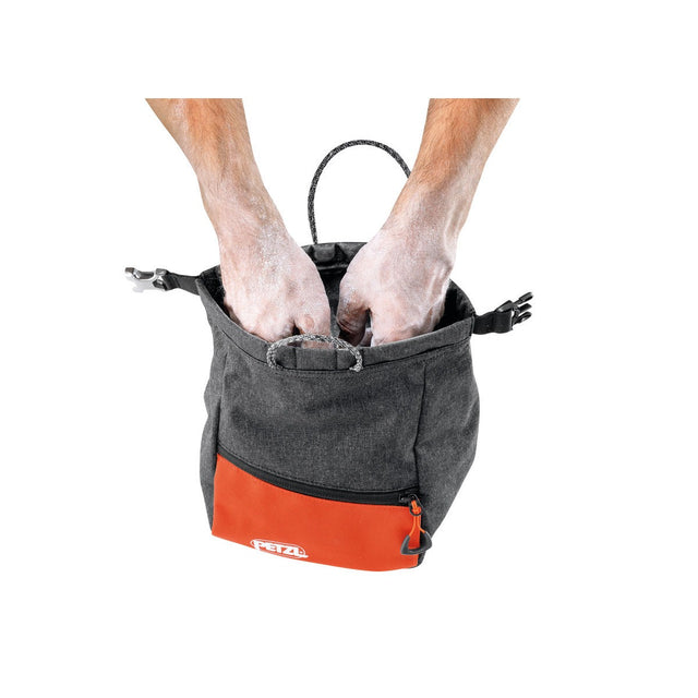 PETZL Sakab Chalk BAG Grigio