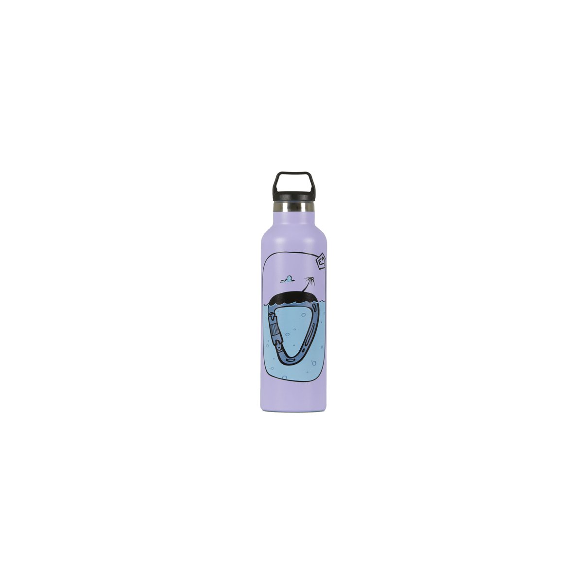 E9 Boccetta Borraccia 750 ml Lilla – davanti