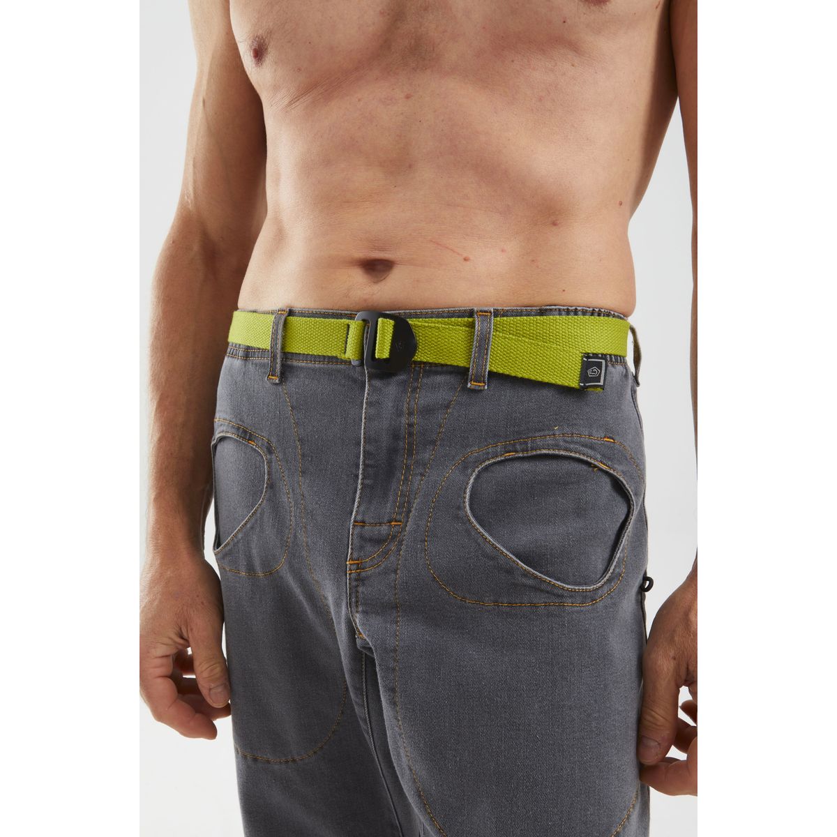 E9 Fergancio Cintura – Jungle Green, indossato
