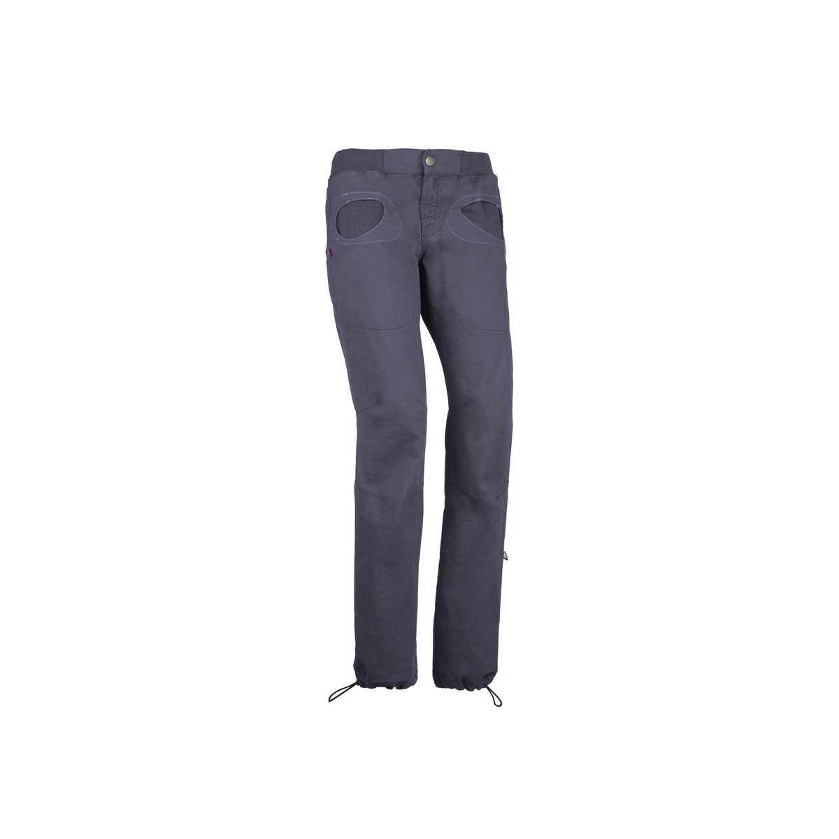 E9 Onda Slim2 Pantaloni Donna – Plumbago, davanti