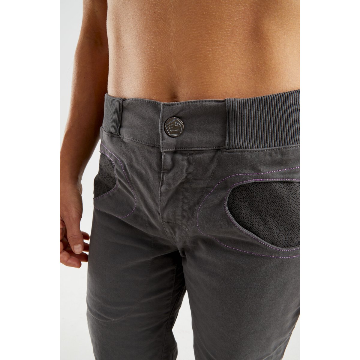 E9 Onda Slim2 Pantaloni Donna – Shark, indossato