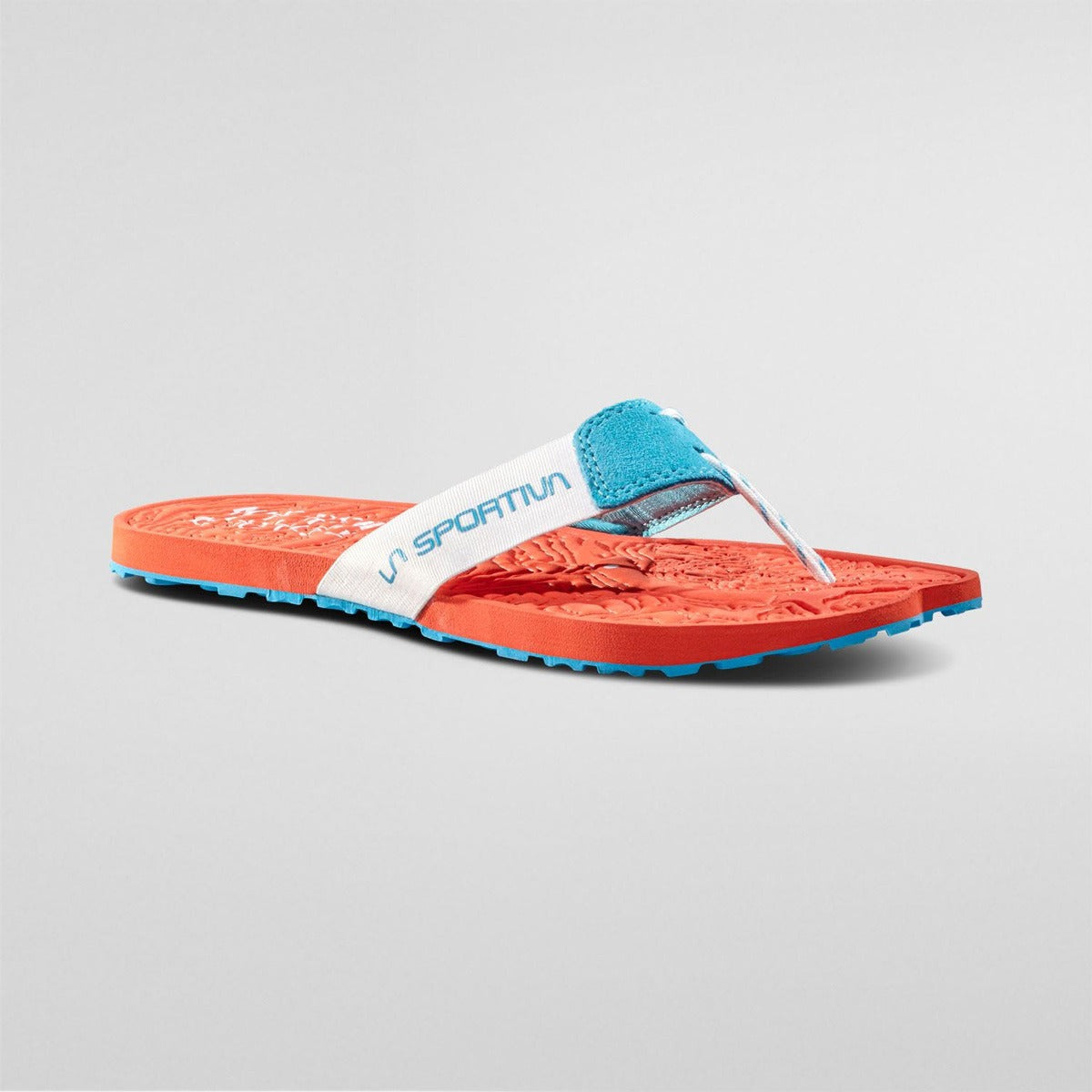 La Sportiva Jandal Ciabatte Donna – Hibiscus Malibu Blu, vista frontale