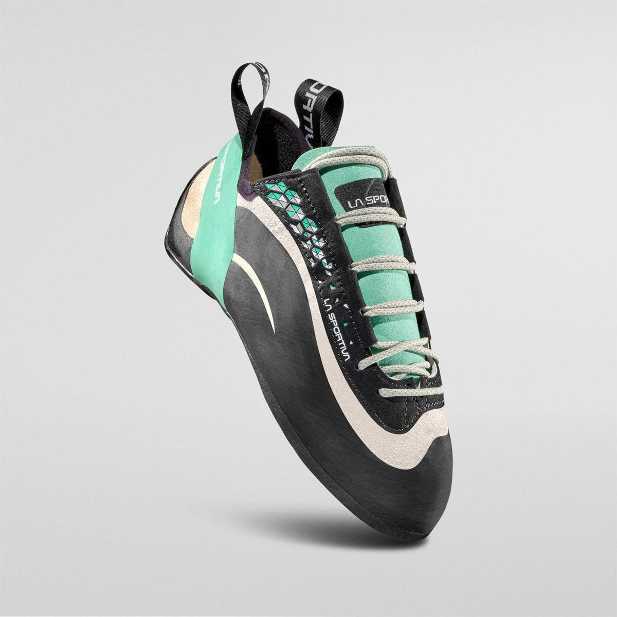 La Sportiva Miura Scarpette da Arrampicata Donna – White Jade Green, dettaglio 3