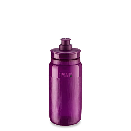 Elite Fly Tex Borraccia 550 ml Clear Purple – Clear Purple, vista frontale