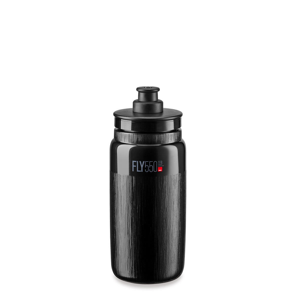 Elite Fly Tex Borraccia 550 ml Black – Black, vista frontale