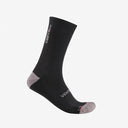 Castelli Venti Soft Merino Calze Ciclismo Invernali Unisex – Black, vista frontale