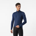 Castelli Competizione Thermal Maglia Ciclismo Manica Lunga Uomo – Belgian Blue, vista frontale