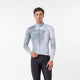 Castelli Nebula Thermal Maglia Ciclismo Manica Lunga Uomo – Silver Gray Nickel Gray, vista frontale