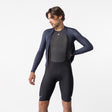 Castelli Espresso Thermal Bibshort Salopette Corta Termica Uomo – Black, vista frontale