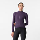 Castelli Espresso Thermal 2 W Maglia Ciclismo Manica Lunga Donna – Night Shade, vista frontale