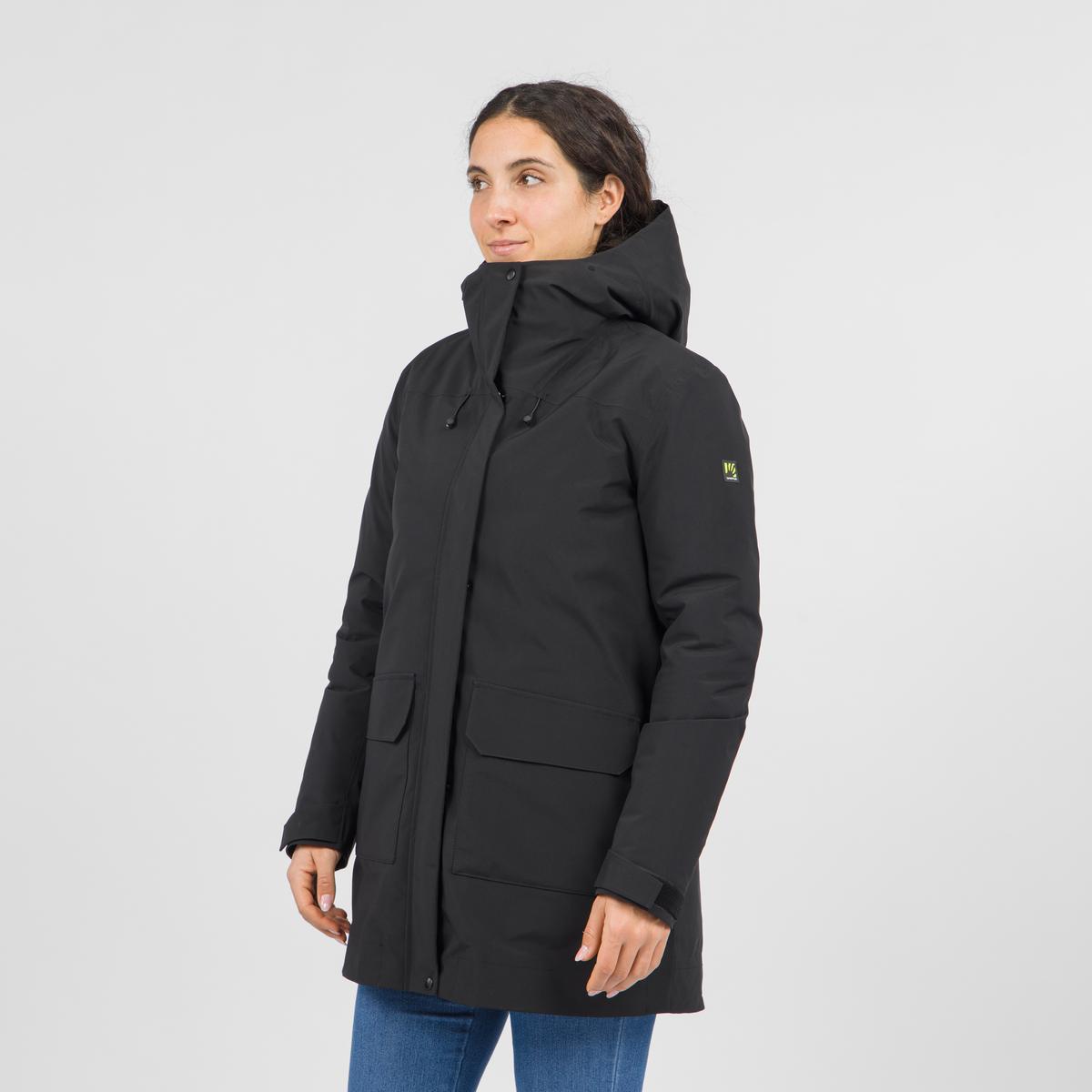 Karpos Scotoni 3 in 1 Parka Donna – Black, vista laterale