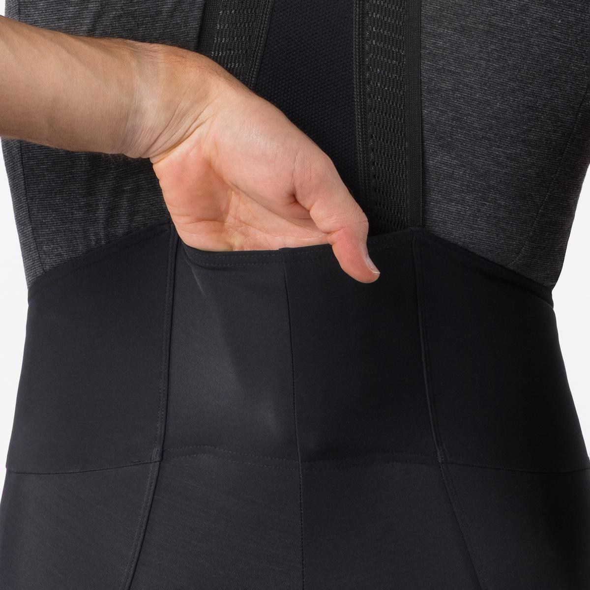 Castelli Espresso Thermal Bibshort Salopette Corta Termica Uomo – Black, dettaglio 2