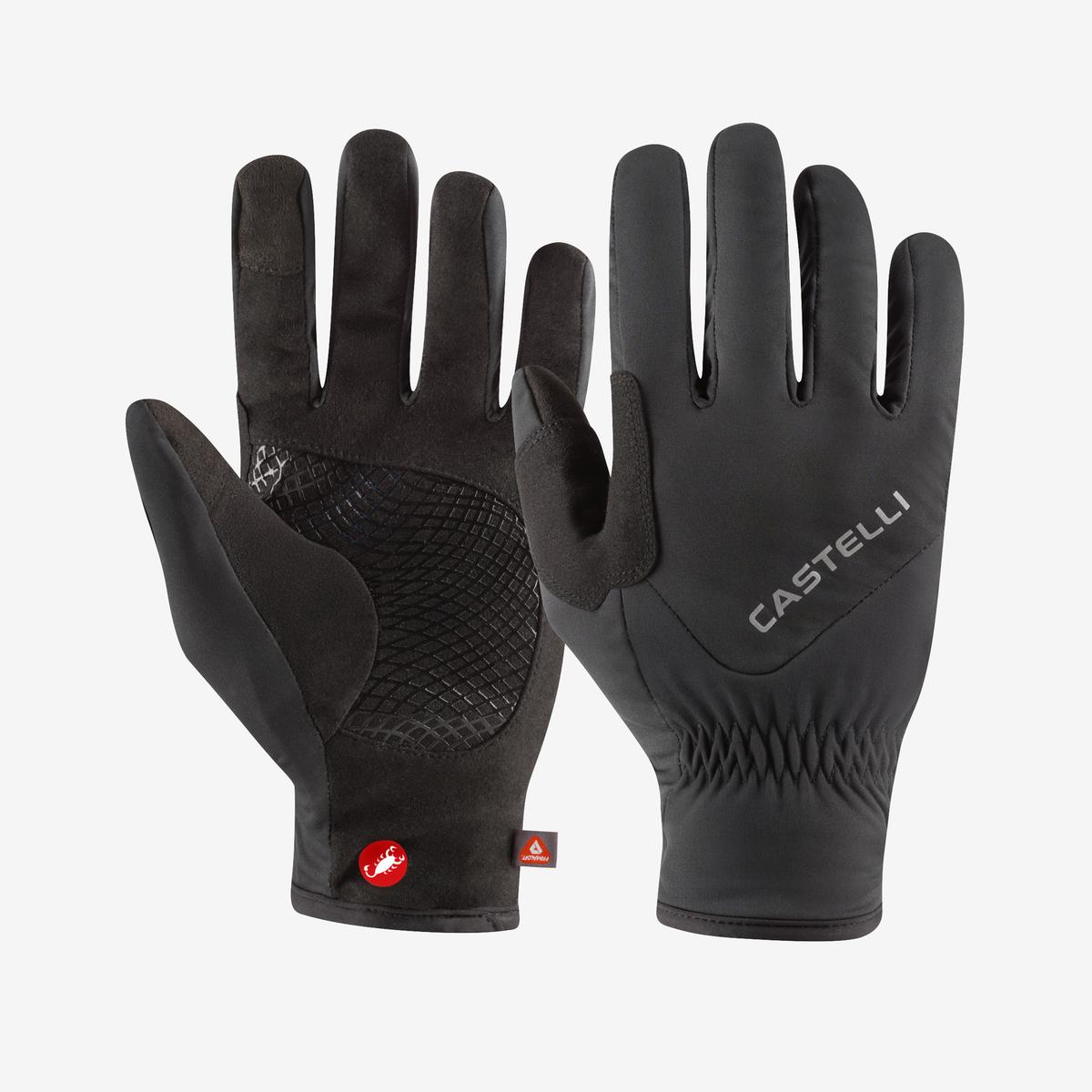 Castelli Entrata Thermal 3 Guanti Ciclismo Unisex – Black, dettaglio 2