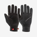 Castelli Entrata Thermal 3 Guanti Ciclismo Unisex – Black, dettaglio 2