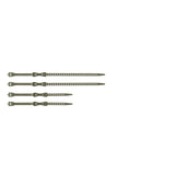 Sea to Summit Stretch-Loc Mini Strap Set 4 pz Burnt Olive – vista frontale