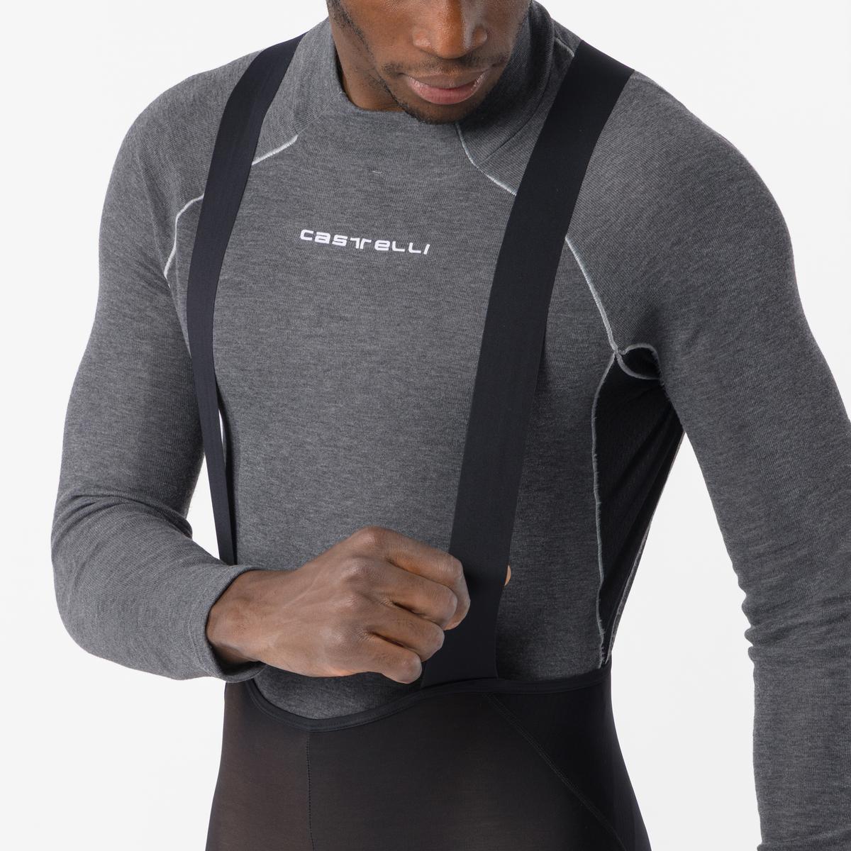Castelli Competizione Bibtight Salopette Lunga Ciclismo Uomo – Black, dettaglio 3