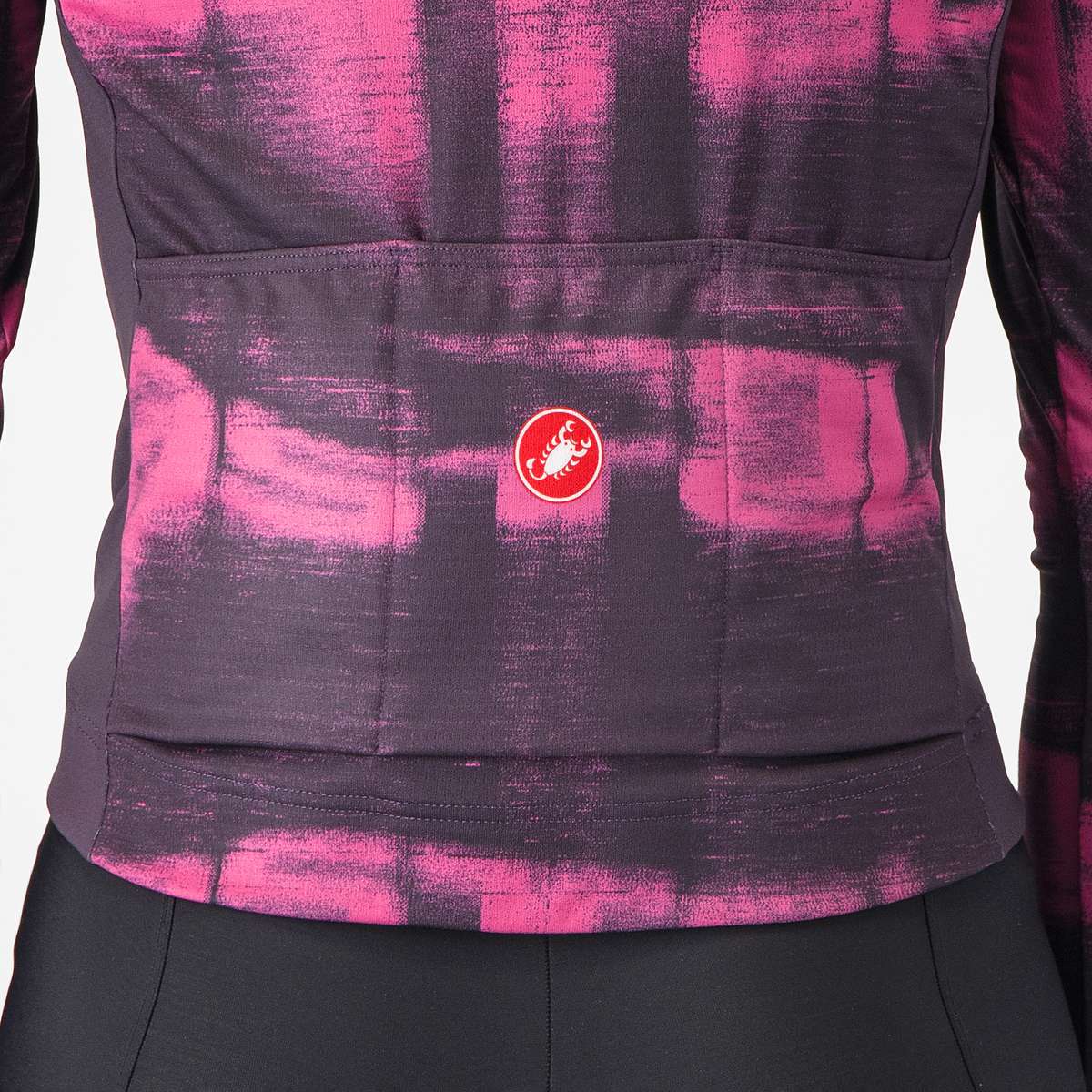 Castelli Blur Thermal Maglia Ciclismo Manica Lunga Donna – Dark Night Violet, dettaglio 3