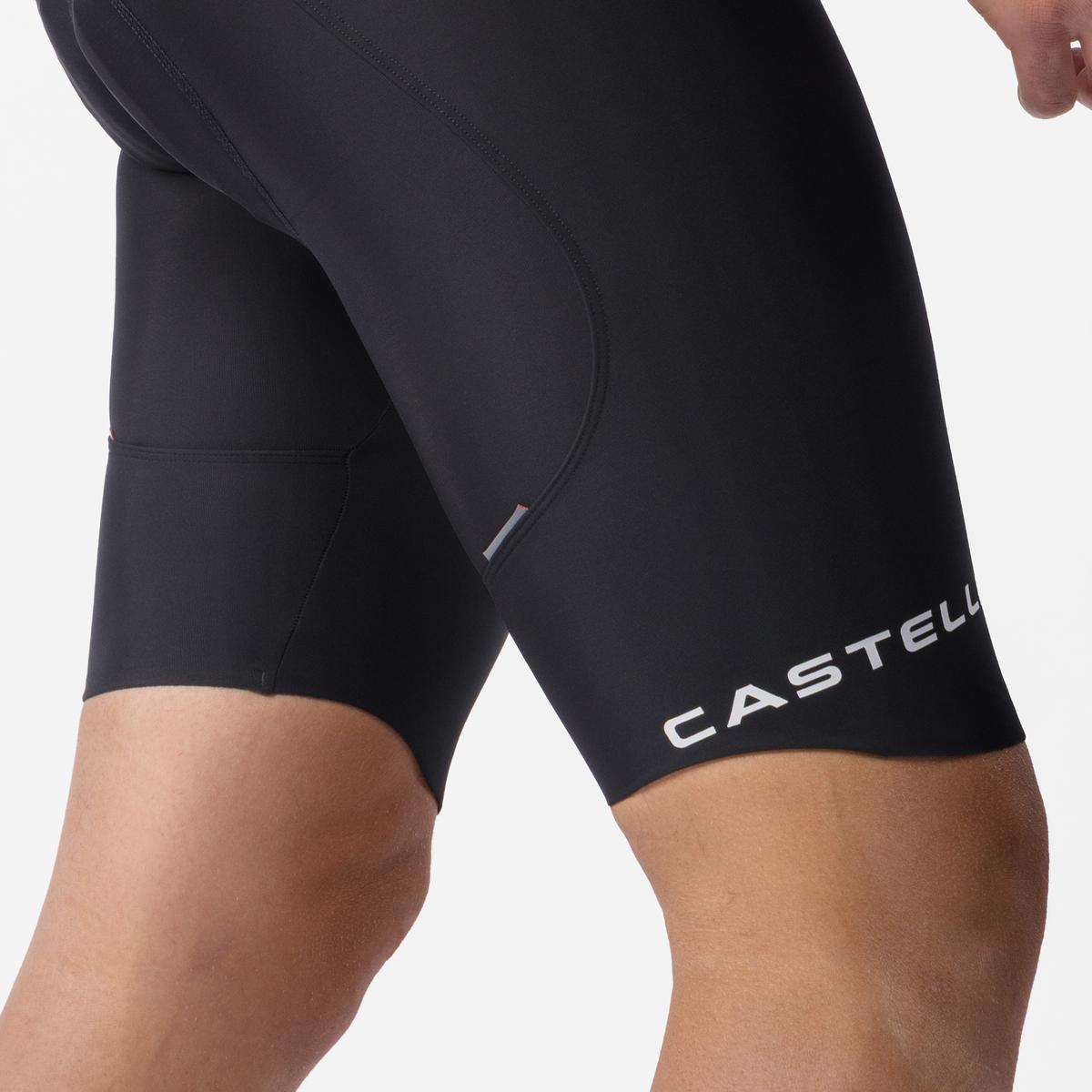 Castelli Espresso Thermal Bibshort Salopette Corta Termica Uomo – Black, dettaglio 3