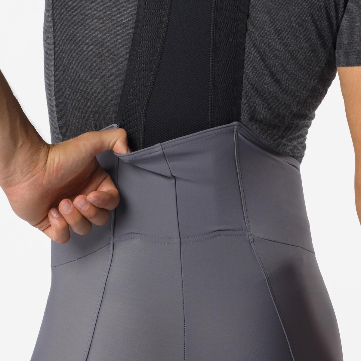 Castelli Espresso Thermal Bibshort Salopette Corta Termica Uomo – Smoky Gray, dettaglio 3