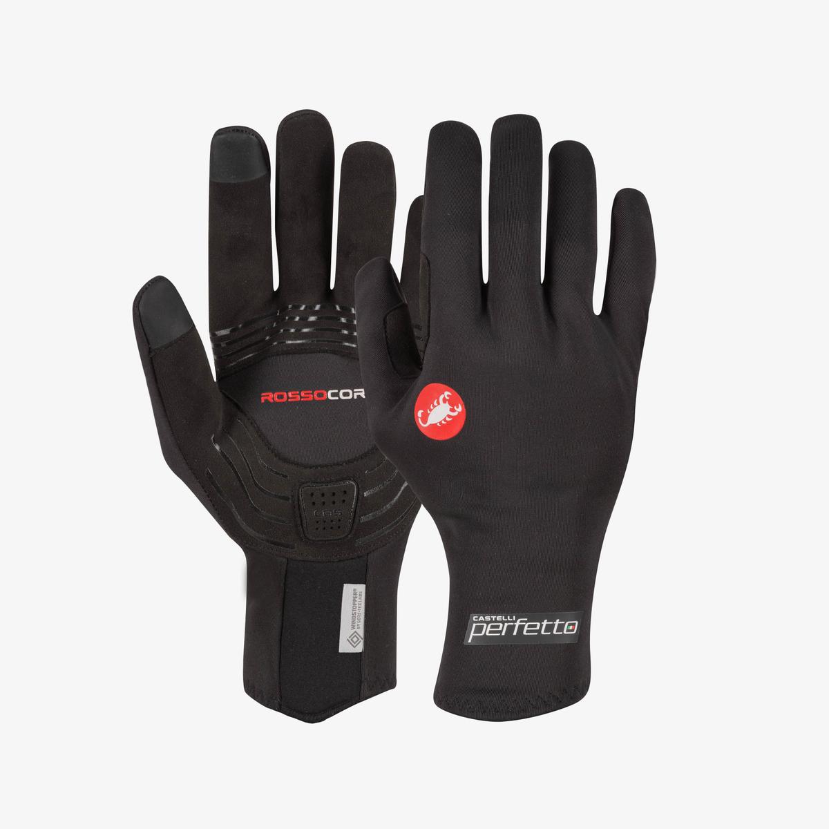 Castelli Perfetto RoS 2 Guanti Ciclismo Invernali Unisex – Black, dettaglio 3