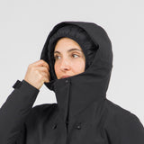 Karpos Scotoni 3 in 1 Parka Donna – Black, dettaglio cappuccio