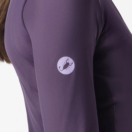 Castelli Espresso Thermal 2 W Maglia Ciclismo Manica Lunga Donna – Night Shade, dettaglio 4