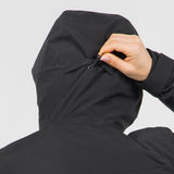Karpos Scotoni 3 in 1 Parka Donna – Black, dettaglio regolazione cappuccio