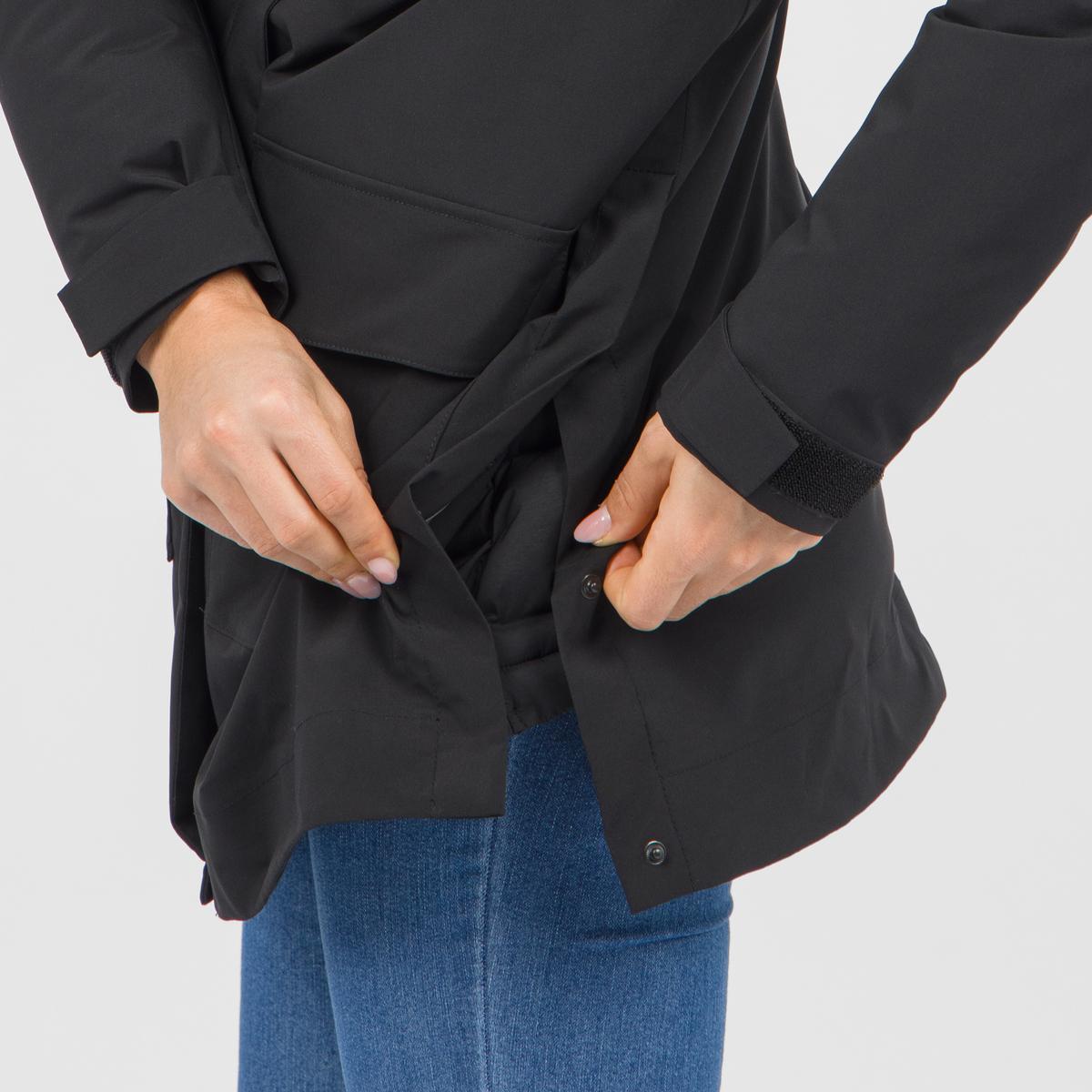Karpos Scotoni 3 in 1 Parka Donna – Black, dettaglio tasca frontale