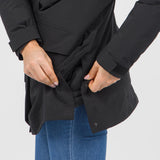 Karpos Scotoni 3 in 1 Parka Donna – Black, dettaglio tasca frontale