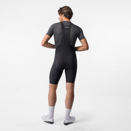 Castelli Espresso Thermal Bibshort Salopette Corta Termica Uomo – Black, dettaglio 6